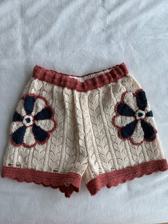 Zara Other - NWOT Zara Kids x Sea New York Crochet Shorts